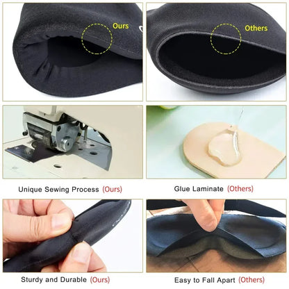 Eye Mask for Sleeping 3D Contoured Cup Blindfold Concave Molded Night Sleep Mask Block Out Light with Women Men Cute Sleep Mask